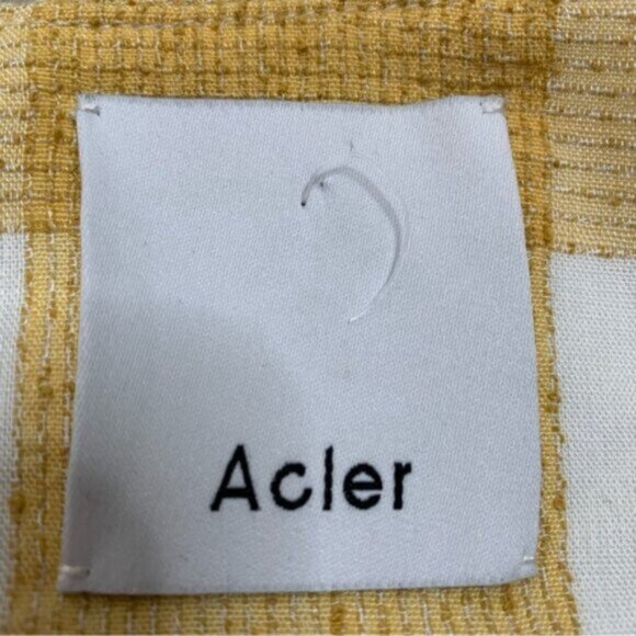 Acler Sutherland Checkered Wrap Mini Dress - Picture 15 of 16